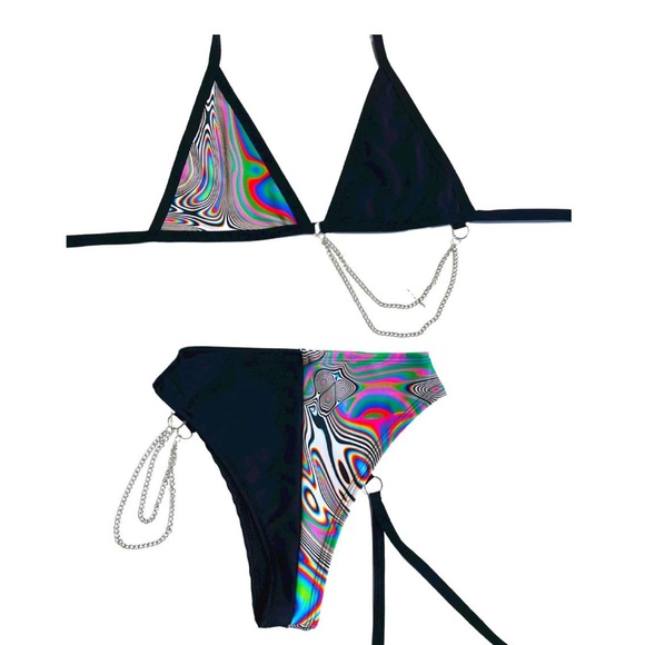 The Lyte Couture Other - The Lyte Couture Lucid Dreams 2 Piece Rave Festival Set